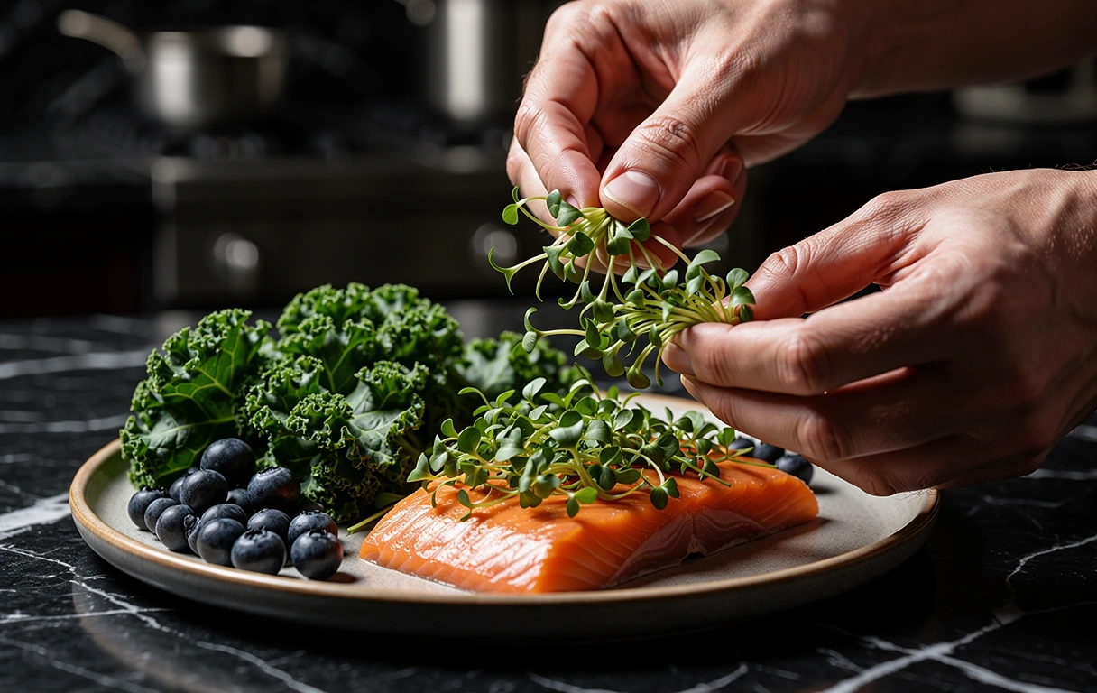 Frische Zutaten von Diet Meal Zurich
